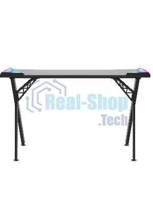 Стол игровой Defender Gamer RGb, подвес круж+гарн., черный, 120