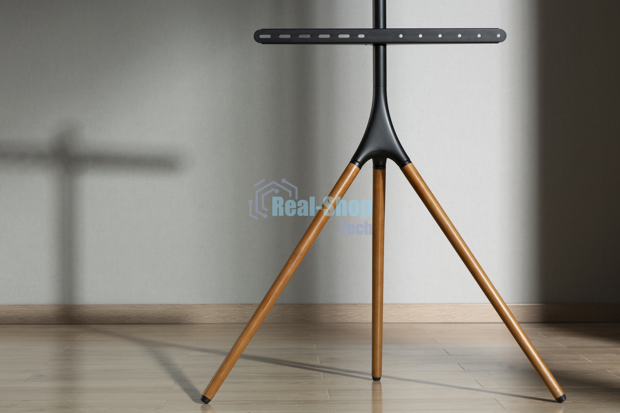 Подставка для телевизора Cactus CS-ST1246BKWN черный/орех 45