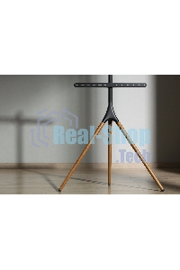 Подставка для телевизора Cactus CS-ST1246BKWN черный/орех 45