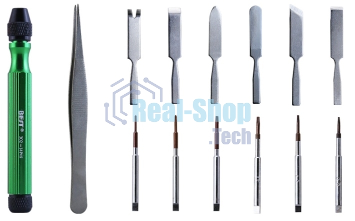 Отвертка со сменными насадками Best BST-302