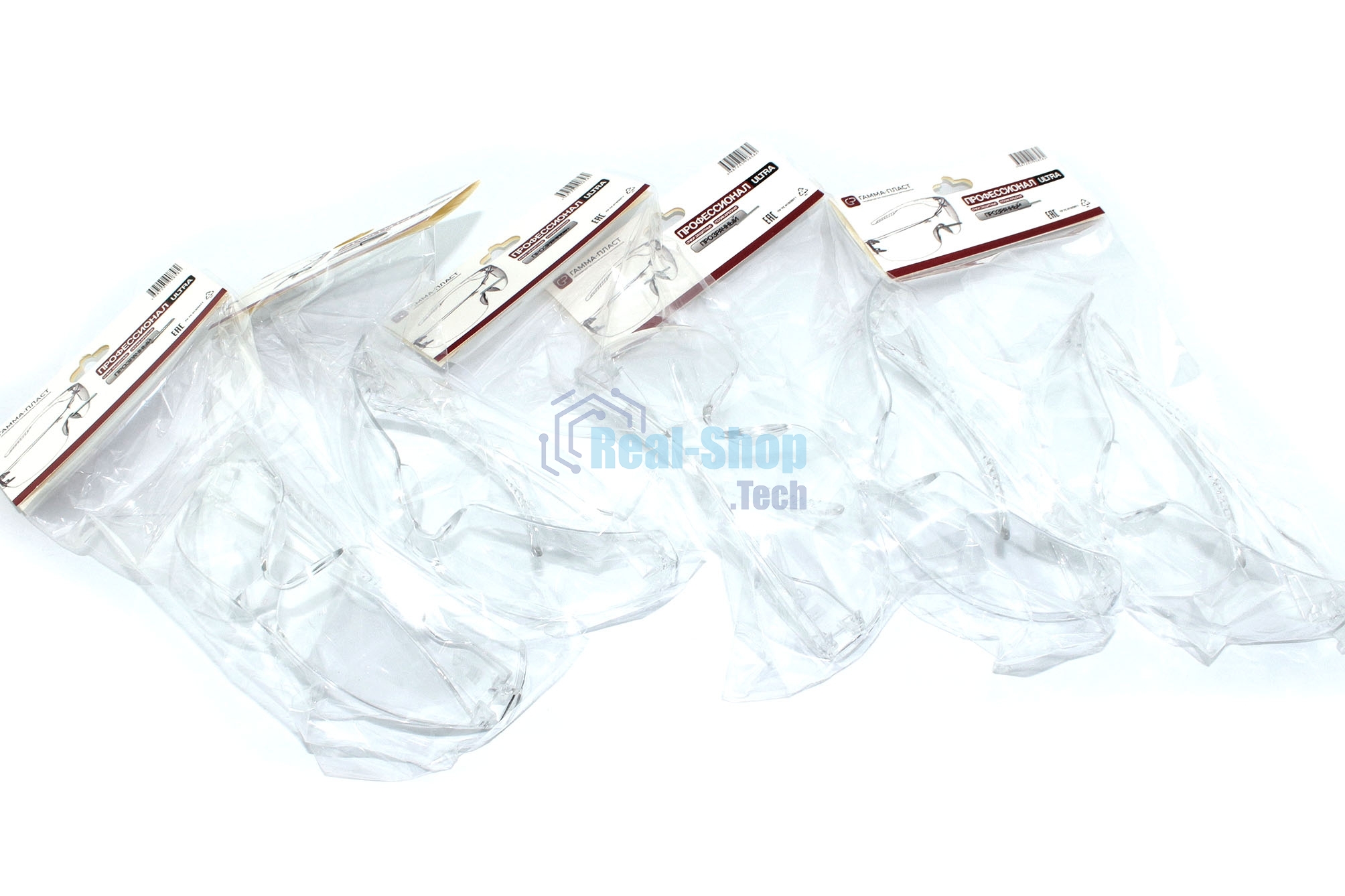 Очки защитные ПРОФЕССИОНАЛ ULTRA прозрачные 5 шт