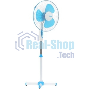 Вентилятор Centek CT-5025 белый/серый, напольный, 40 Вт, 3 скорости, 43 см