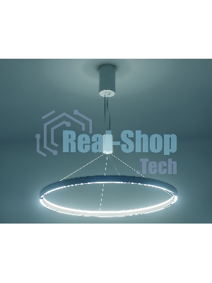 Подвесной светодиодный светильник Ambrella light FL5855 WH белый 40W 3000K/4200K/6400K D800*860 (без ПДУ)