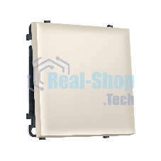 Комплект механизма 1-кл выключателя SIGMA Бежевый матовый 10A-250V QUANT PRO (SP3210, PR101)