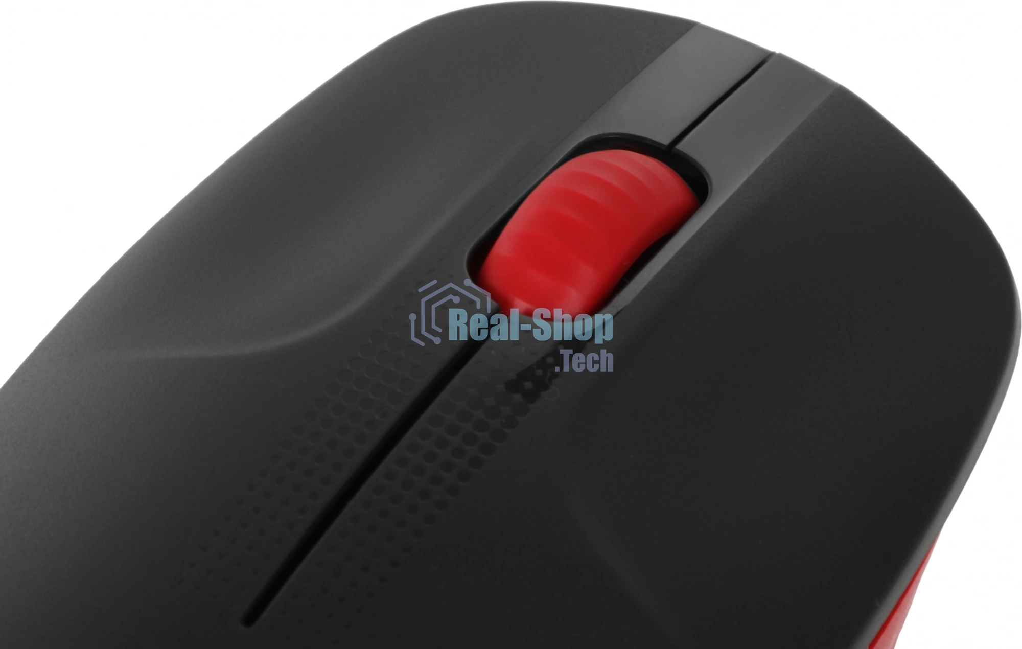 Мышь беспроводная Logitech M190 черный/красный, 1000 dpi, радиоканал, USB, кнопки - 3