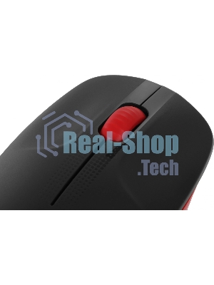 Мышь беспроводная Logitech M190 черный/красный, 1000 dpi, радиоканал, USB, кнопки - 3