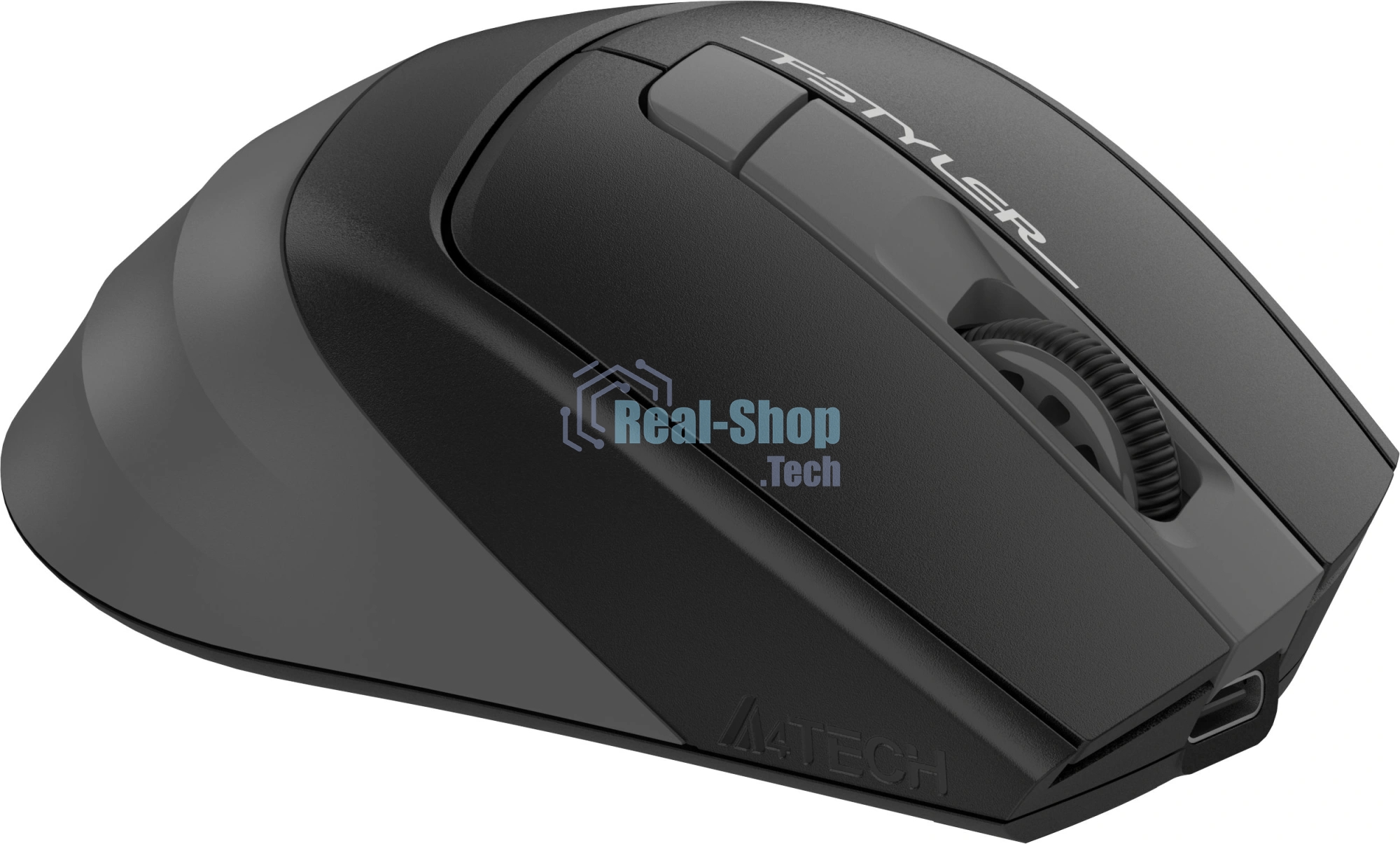 Мышь A4Tech Fstyler FG35CS Plus серый оптическая 3200dpi silent беспров. USB 6but