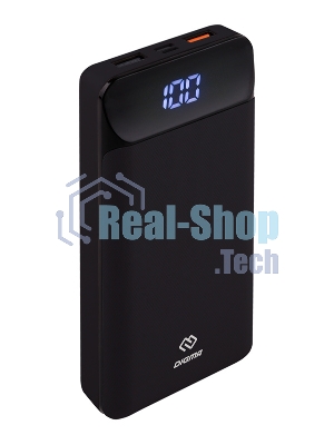 Портативный аккумулятор Digma DG-20000-PL-BK Li-Pol 20000mAh 3A черный 2xUSB