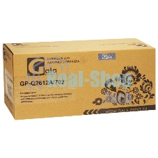 Картридж лазерный GalaPrint GP-Q2612A/703 черный (2000 стр) для HP LJ 1010/1012/1015/1018/1020/1022/3015/3020/3030/3050/3052/3055/M1005/M1005MFP/M1319/M1319MFP/Canon LBP 2900/3000