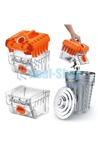 Моющий пылесос Thomas DryBOX + AquaBOX Cat&Dog белый/оранжевый, 325/1700Вт, уборка сухая, пылесборник контейнер 2.6 л