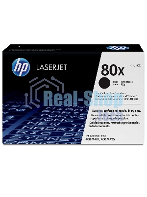 Картридж лазерный HP CF280X черный LaserJet Pro 400 M401/M425 (6900 стр.)
