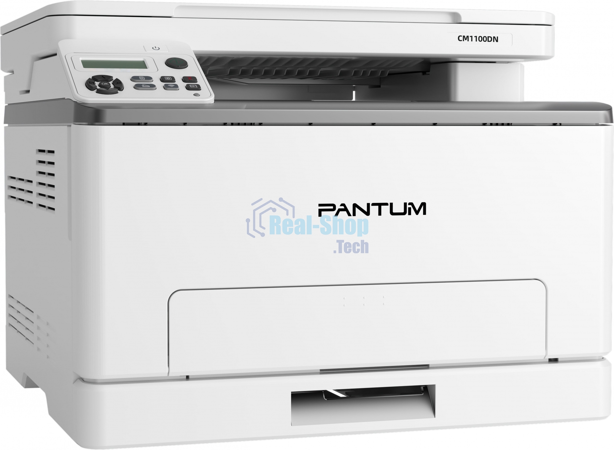 МФУ лазерное Pantum CM1100DN, A4, цветной, печ. до 18 стр/мин., скан. до 18 стр/мин., 600 x 1200 dpi (печать) 300x300dpi (скан.), USB, RJ-45