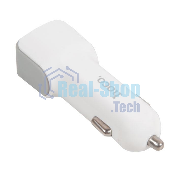 Авто ЗУ/HOCO HC-78005 Z23/2 USB/Выход: 12W/белый