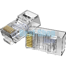 Коннектор Vention RJ45 (8p8c), cat. 5e, под витую пару (50 шт.)