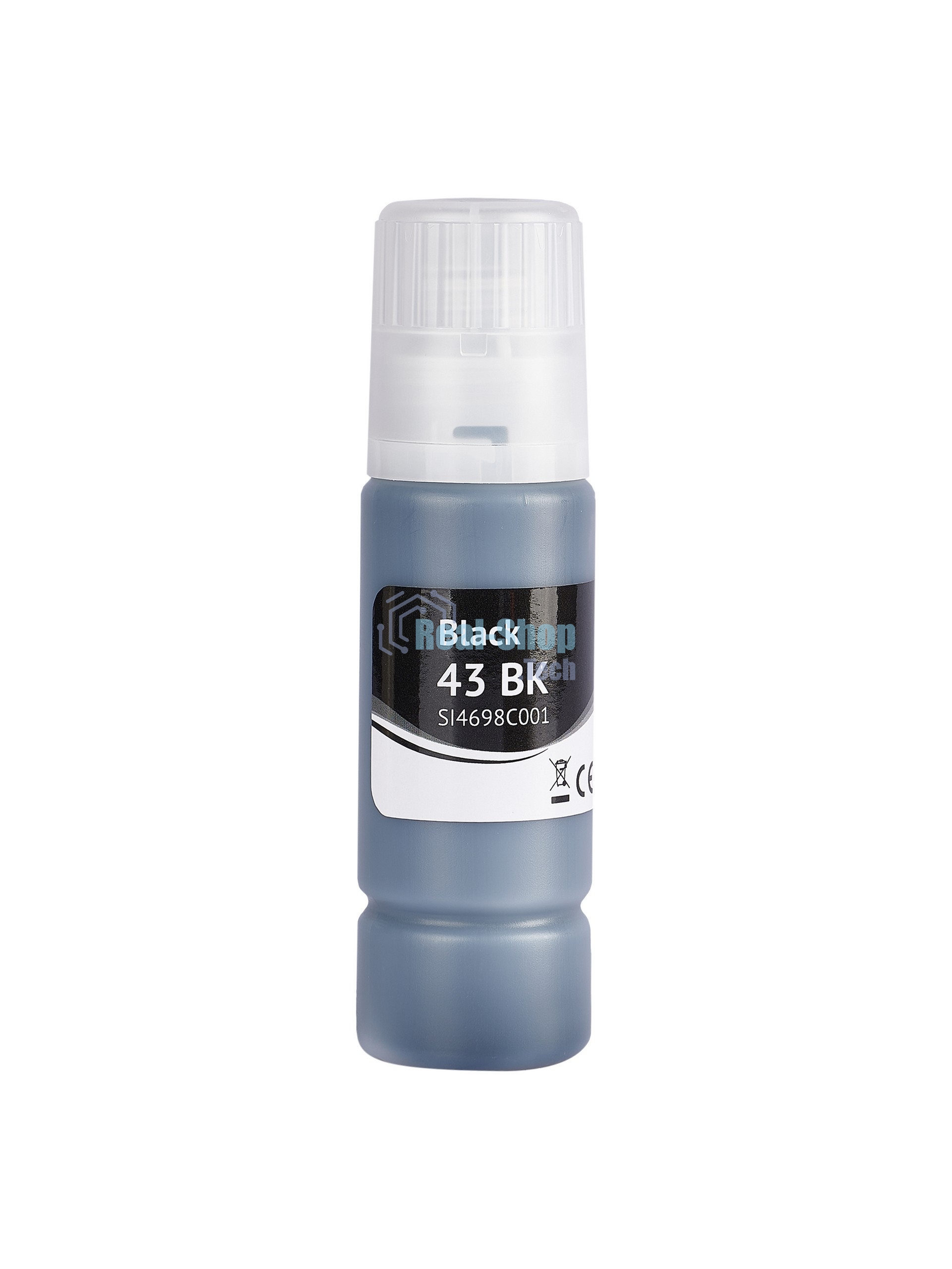Картридж струйный Sakura 4698C001 (43 BK) для Canon, черный, 60 мл., 3800 к.