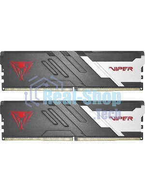 Оперативная память Patriot Viper Venom, DDR5, 32GB (2x16GB), 7400MHz, CL36, DIMM, с радиаторами, черный