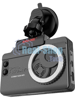 Видеорегистратор с радар-детектором Sho-Me Combo Slim WiFi GPS ГЛОНАСС