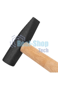 Молоток Сибртех 10211 слесарный, 200 г, квадратный боек, деревянная рукоятка