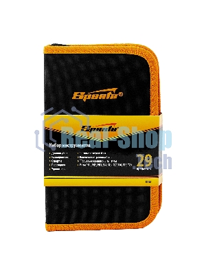 Набор слесарно монтажный Sparta 29 пред.