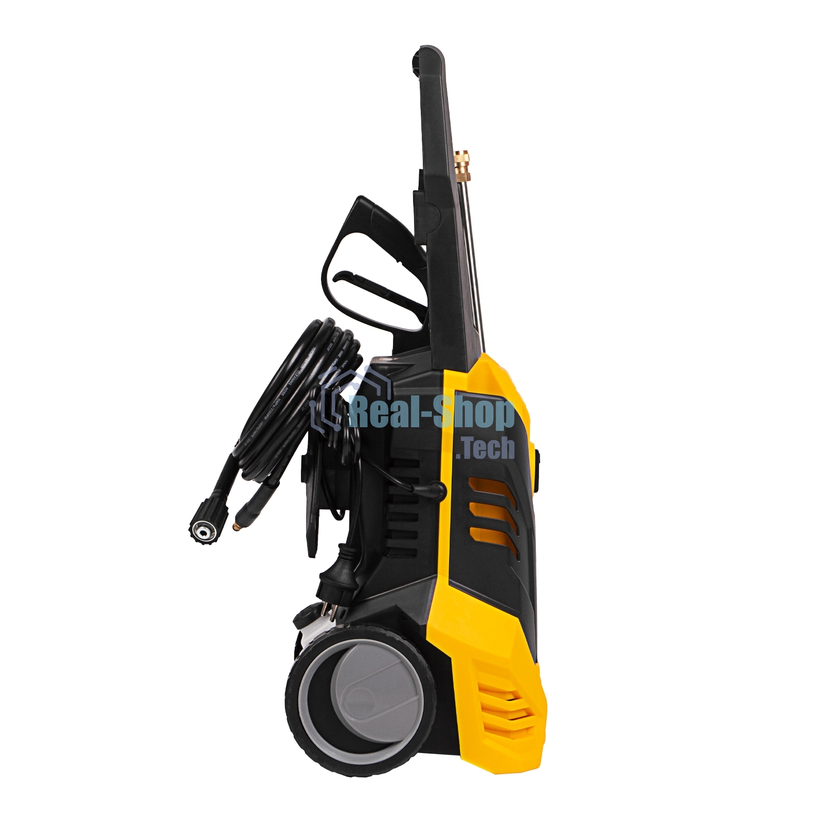 Моечная машина высокого давления Denzel R-165, 2200 Вт, 165 бар, 7 л/мин, колесная