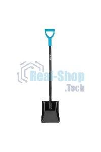 Лопата совковая профессиональная, 240х290х1200 мм, цельнометаллическая, LUXE Palisad