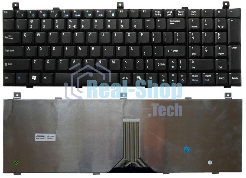 Клавиатура для ноутбука Acer Aspire 1800 9500 черная