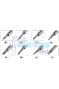 Набор отверток Best BST-8801B 8 в 1 черный