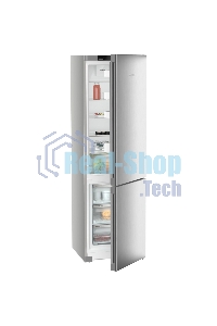 Холодильник Liebherr CNsff 5703 серебристый двухкамерный 266/94л морозилка снизу, капельная система