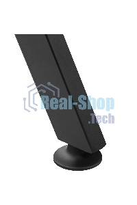 Стол игровой Defender Gamer RGb, подвес круж+гарн., черный, 120