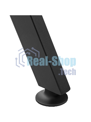 Стол игровой Defender Gamer RGb, подвес круж+гарн., черный, 120