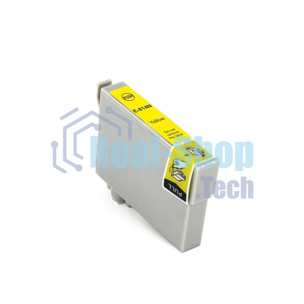 Картридж струйный NVPrint T0814 (NV-C13T11144A10) Yellow для Epson Stylus Photo 1410/R270/R290/R295/R390/RX590/RX610/RX615/X690/TX650/TX659/TX700/TX700W/TX710W/TX800/T50/T59 (18.2 мл) совместимый