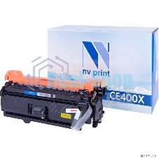 Картридж лазерный NVPrint совместимый HP CE400X черный для CLJ Color M551 (11000k)