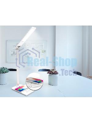 Светодиодная настольная лампа Ambrella light DE581 WH белый LED 2700-6400K 6W