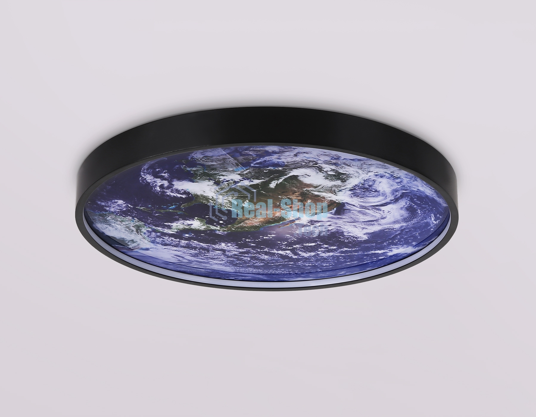 Настенно-потолочный светодиодный светильник Ambrella light FW11131 BK черный 15W LED 3000-6400K D240*38