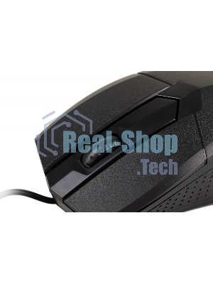 Мышь проводная Defender Optimum MB-270 черный, 1000 dpi, USB, кнопки - 3