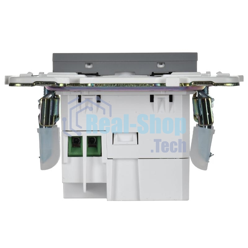 SKANDY Розетка USB A+C 3,1А SK-R14Gr серый  | SK-U22-D31-K03 | IEK
