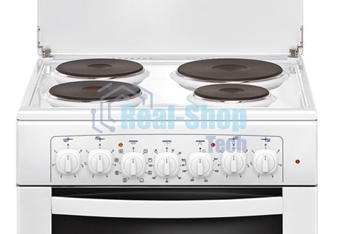 Плита электрическая Gefest 6140-02 белый, конфорок 4 электрических, духовка 55 л, 60 см x 85 см x 60 см