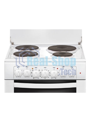 Плита электрическая Gefest 6140-02 белый, конфорок 4 электрических, духовка 55 л, 60 см x 85 см x 60 см