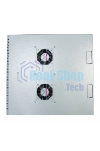 Шкаф телекоммуникационный настенный разборный ЭКОНОМ 12U (600 × 520) дверь стекло