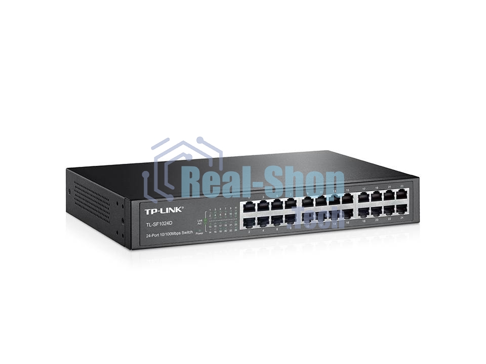 Коммутатор TP-Link SMB TL-SF1024D Коммутатор 24-port 10/100M Switch