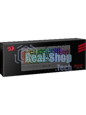 Клавиатура Redragon Shiva проводная, USB Type-A, чёрный