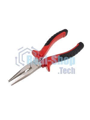 Тонкогубцы Rexant 160 мм никелированные, двухкомпонентные рукоятки