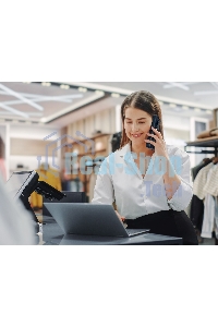 Телефон SIP Yealink W77P черный