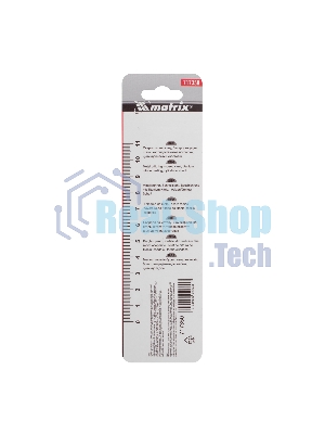 Сверло по металлу Matrix, 3,5 мм, HSS, нитридтитановое покрытие, цилиндрический хвостовик