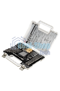 Набор сверл Matrix комб.,мет.1-6,5мм,бет.4-8мм,дер.4-10мм,перк, бит.20шт,адап,гол.2шт,зенк,50пр.