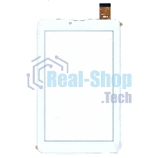Сенсорное стекло (тачскрин) DP070177 белое
