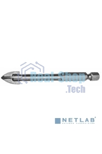 Сверло по плитке STAYER PROFI 2985-08_z01 с 4-мя режущими лезвиями d8мм