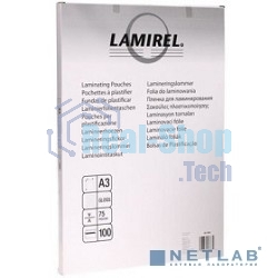 Пленка для ламинирования Lamirel 75мкм A3 (100шт) (LA-78655)