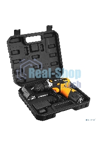 Дрель-шуруповерт аккумуляторная Deko DKCD12V, 12В, 2АКБ, Кейс