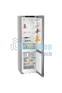Холодильник Liebherr CNsff 5703 серебристый двухкамерный 266/94л морозилка снизу, капельная система
